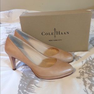 Cole Haan nude heels. Size 8.5